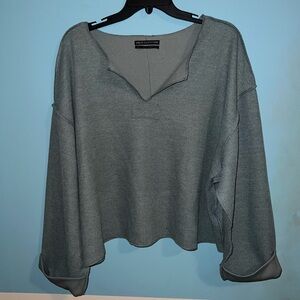 Urban Outfitters Women's Gray Top